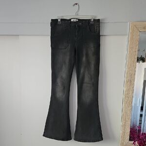 Urban Outfitters Charcoal Flare Jeans
